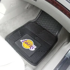 Fanmats Los Angeles Lakers Heavy Duty Car Mat Set - 2 Pieces