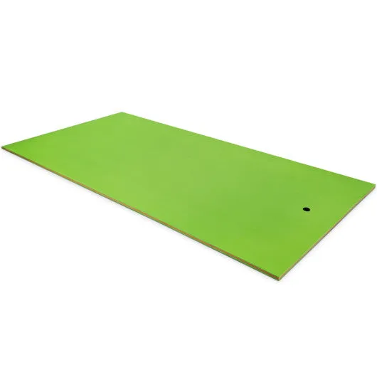 12’ x 6’ 3 Layer Floating Water Pad-Green