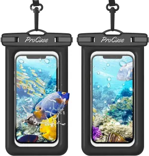 (2 Pack) Floating Waterproof Phone Case | ProCase