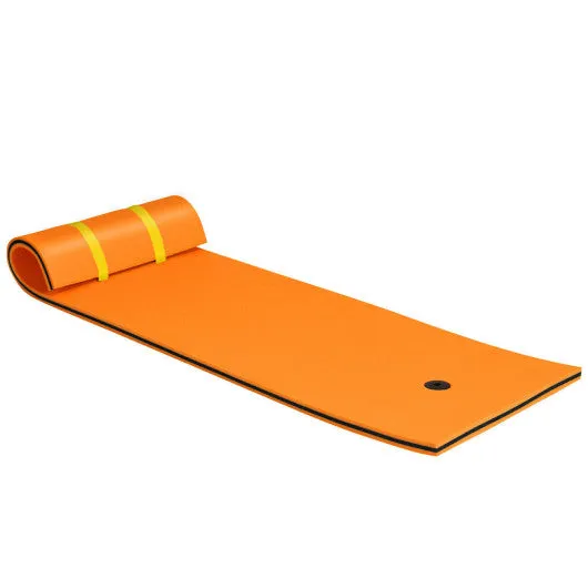 3-layer Tear-resistant Relaxing Foam Floating Pad-Orange