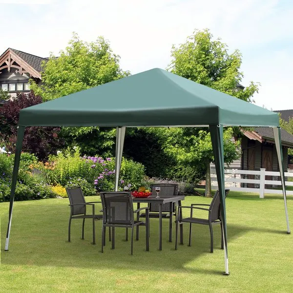 3 X 3m Pop Up Gazebo Canopy - Green