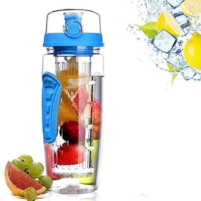 32 oz (1L) Pop-top Infuser Tritan PBA-free Water Bottle