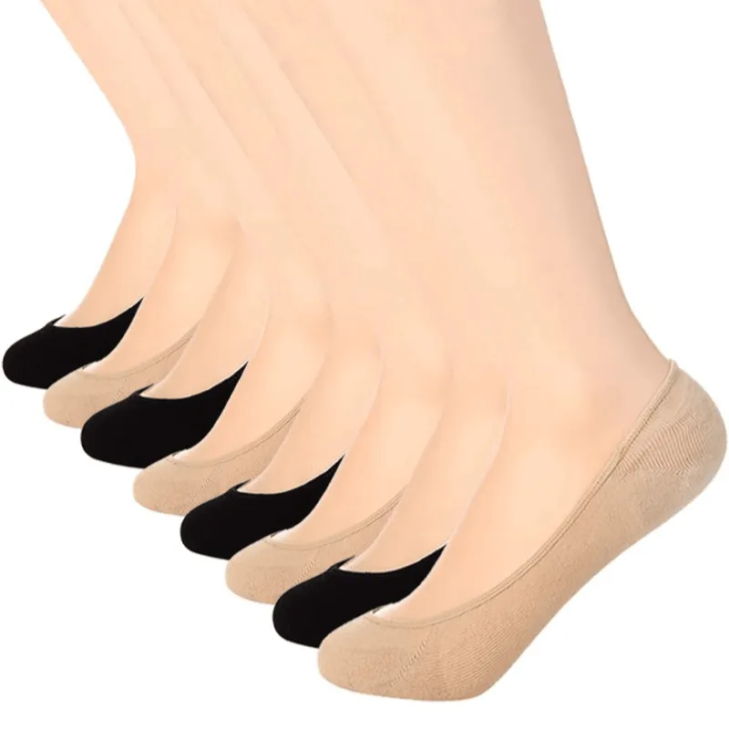 8 Pairs Non Slip Toe Socks - Comfortable and Durable