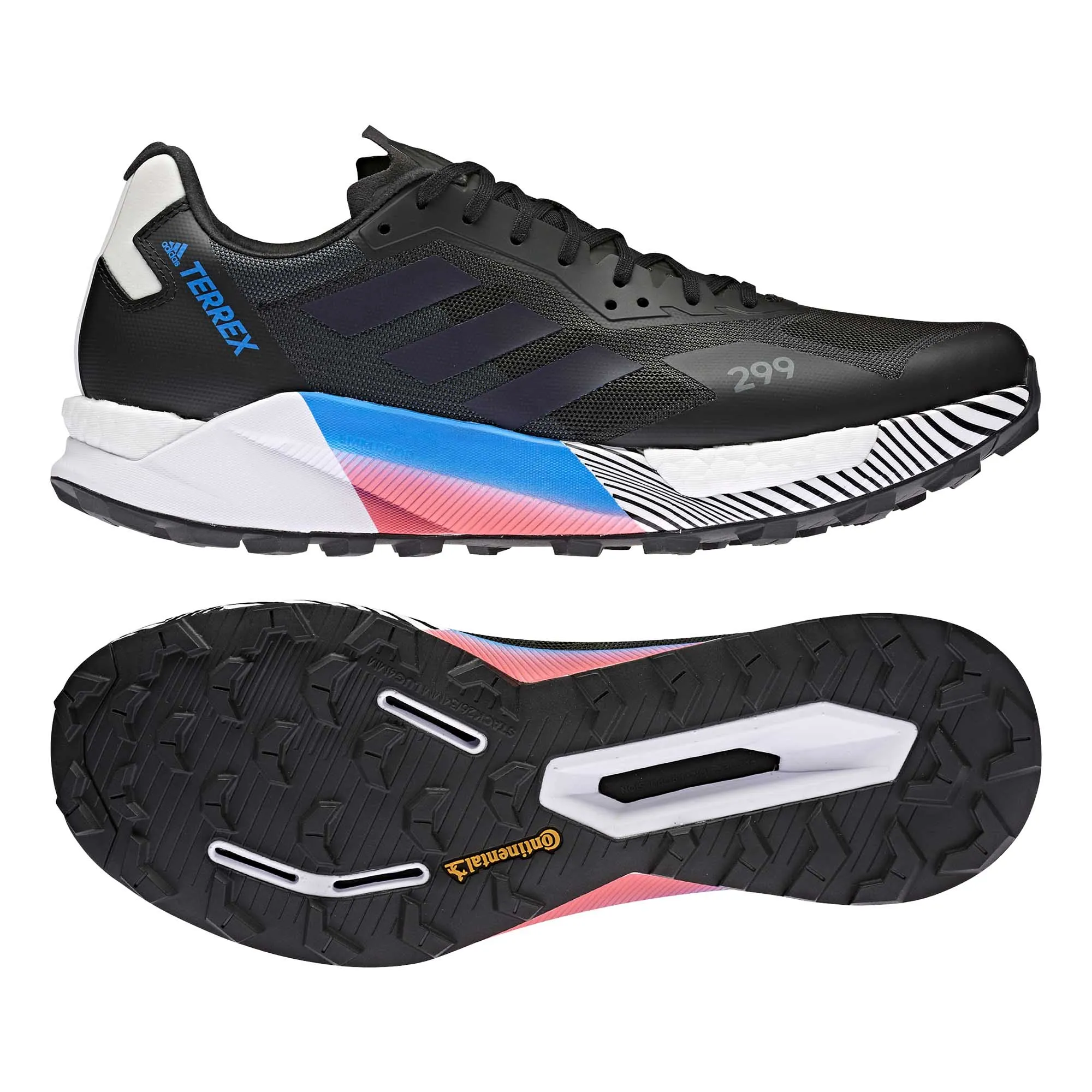 adidas | Men's Terrex Agravic Ultra Running Shoes - Core Black