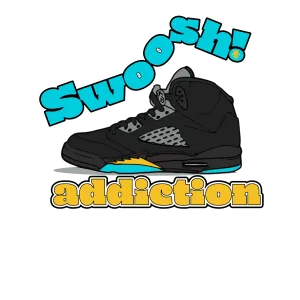 Air Jordan 5 Aqua - Black T-Shirt (SHOOSH IM ADDICTED)