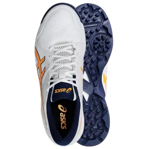 Asics Cricket Shoes Gel-Peake-2 - White Orange