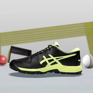 Asics Gel Peake 2 Men's Cricket Shoes - Black/Glow Yellow