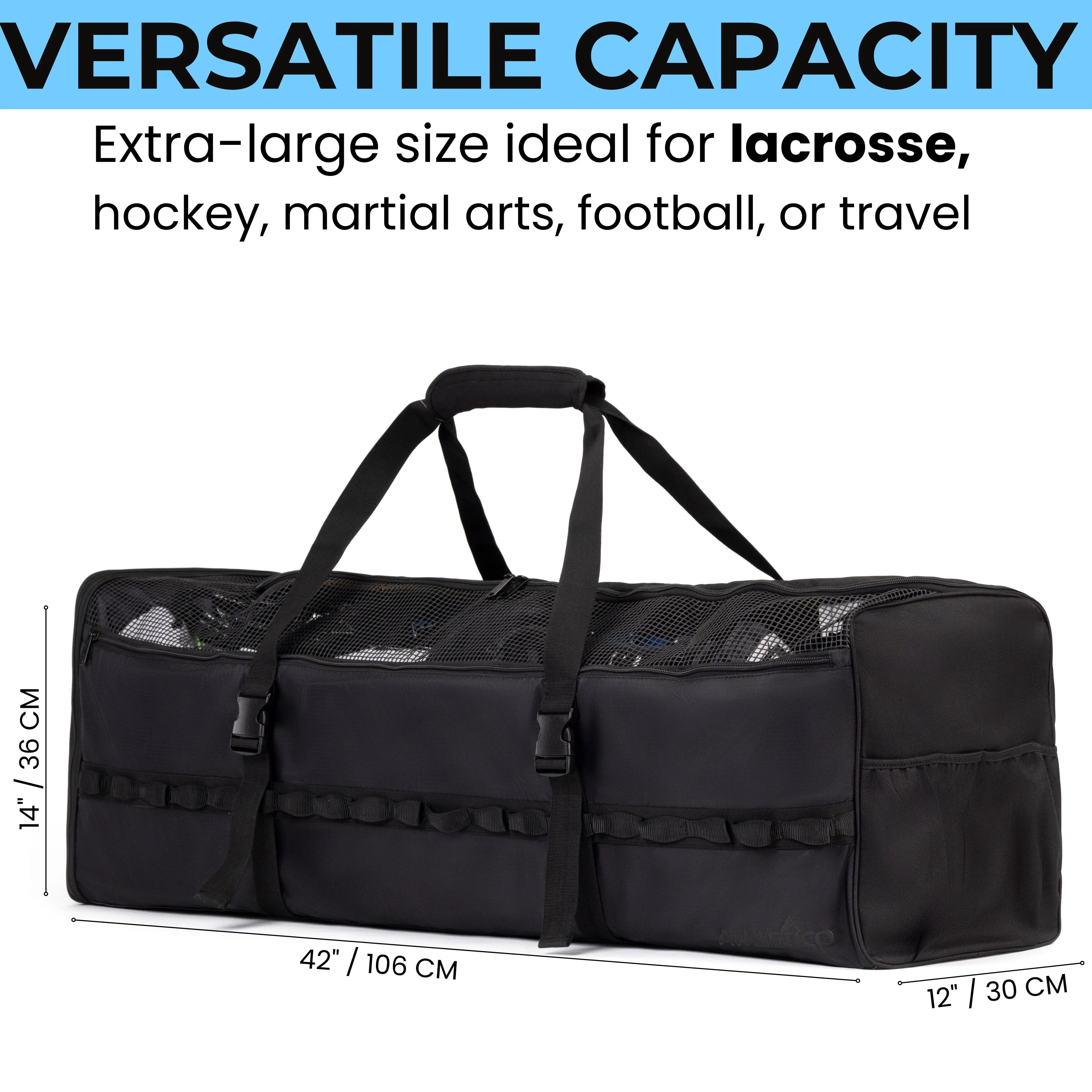 Athletico Field Lacrosse Duffle