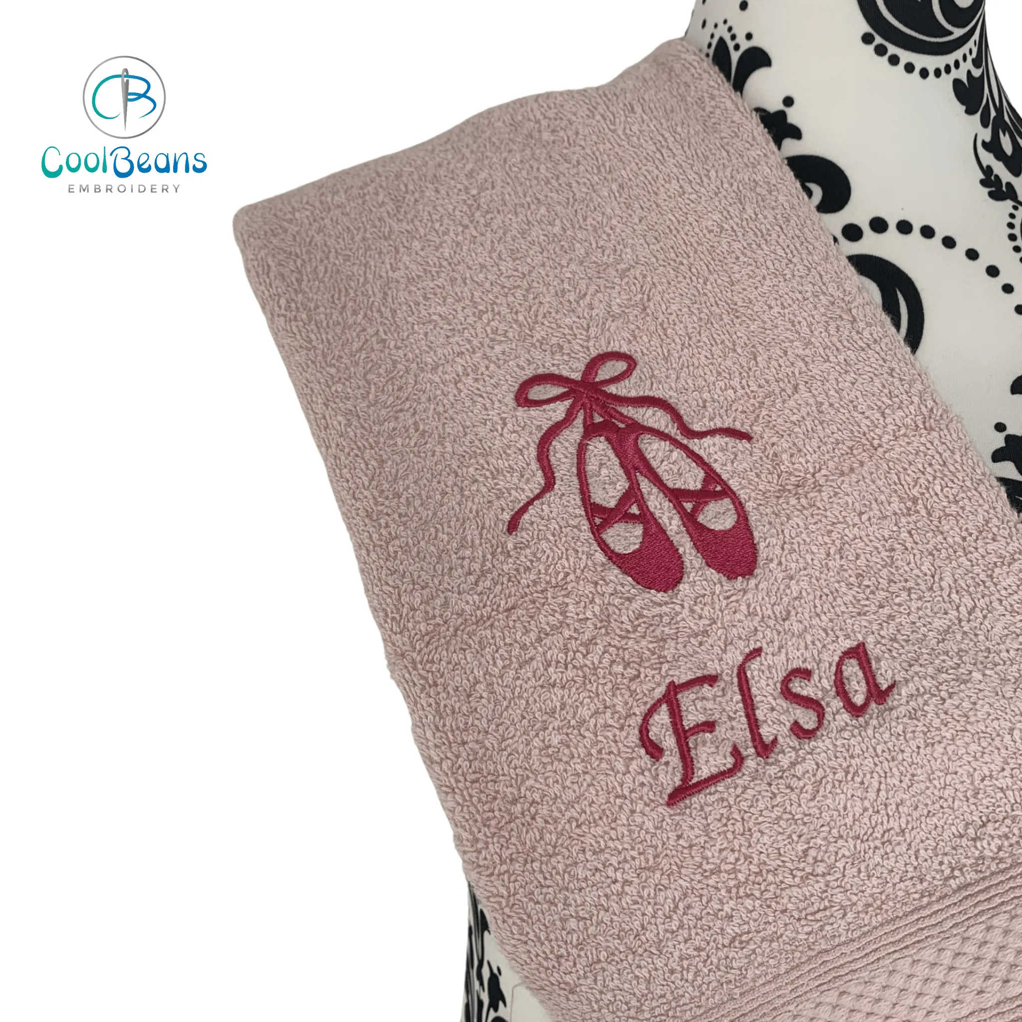 Ballet Shoes Dance Towels - Personalised