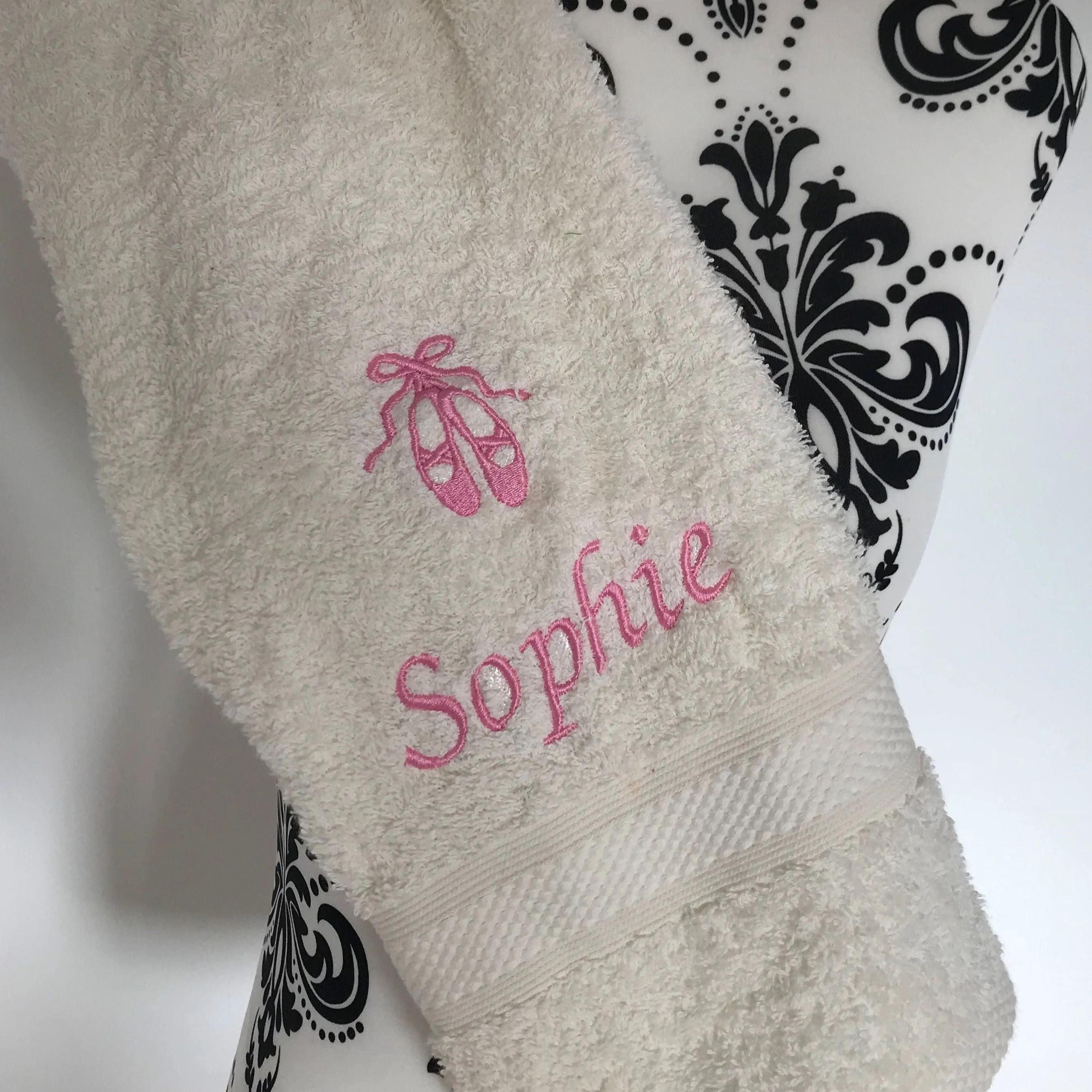 Ballet Shoes Dance Towels - Personalised