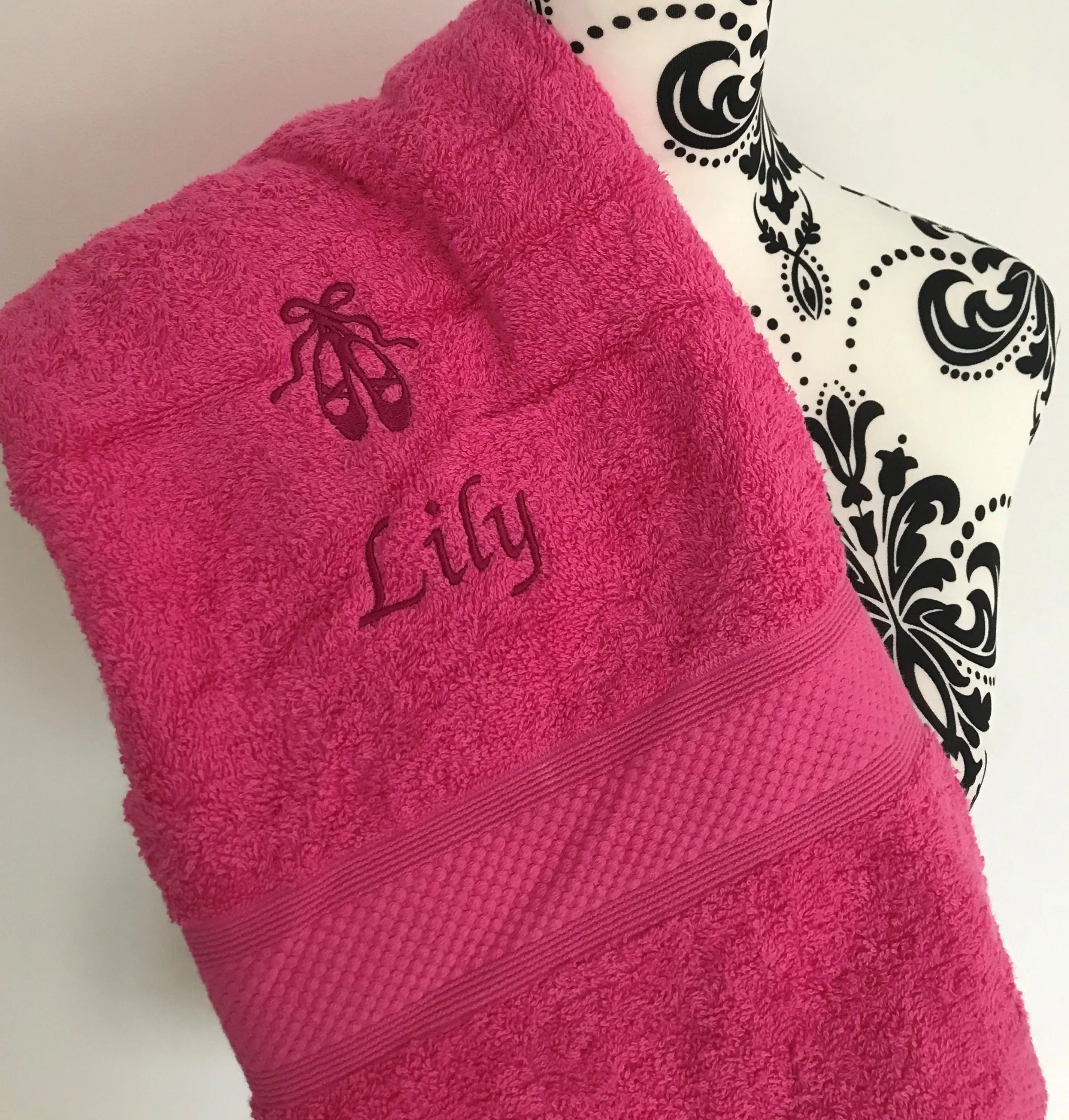 Ballet Shoes Dance Towels - Personalised