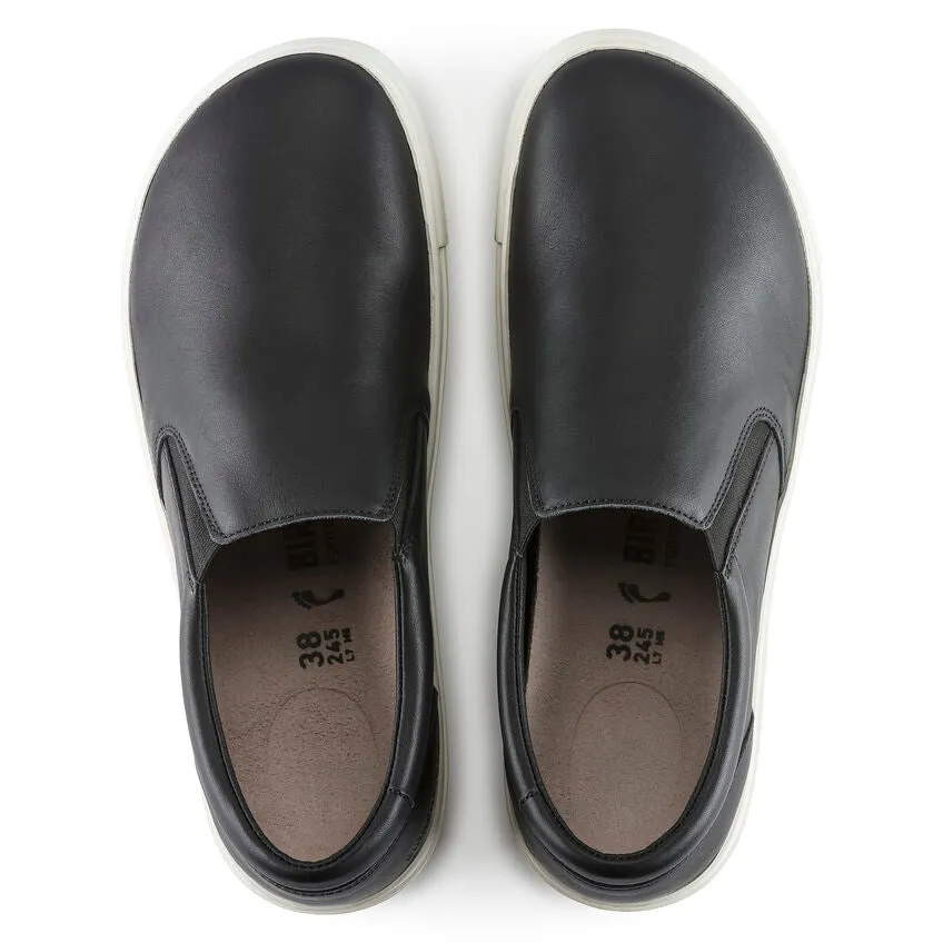 Birkenstock Oswego Leather Black Slip on Men's