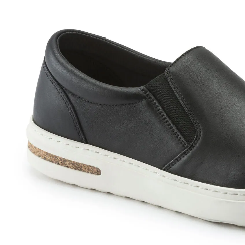 Birkenstock Oswego Leather Black Slip on Men's