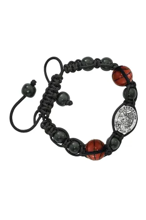 Black Basketball Bracelet - UZBR736C