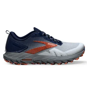 Brooks Cascadia 17 Mens | Blue/navy/firecracker