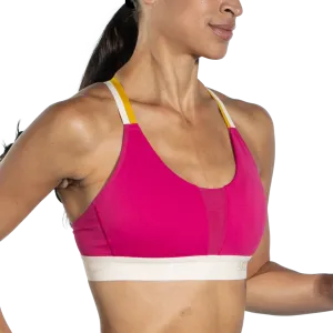 Brooks | Drive Plunge Run Bra 2.0 | Mauve/Sand/Sundial