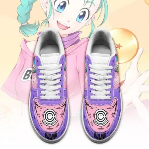 Bulma Sneakers Custom Dragon Ball Anime Shoes Fan Gift PT05