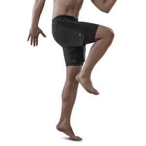 CEP | 2-in-1 Training Shorts | Men's | Black