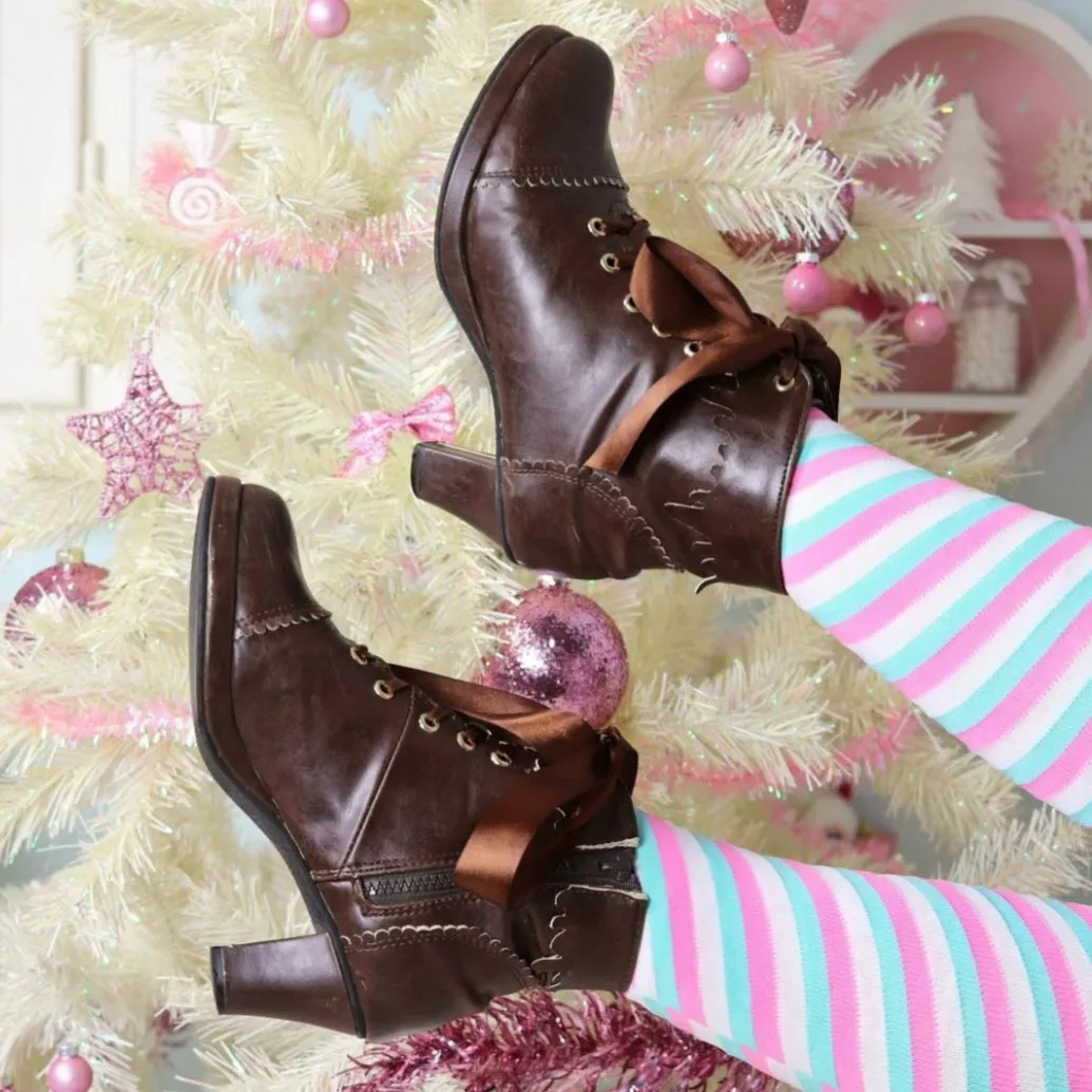 Chocolate Lolita Boots