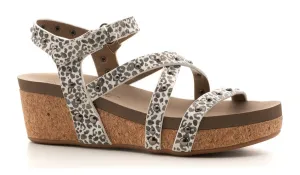 Corkys Under The Sun Leopard Sandal