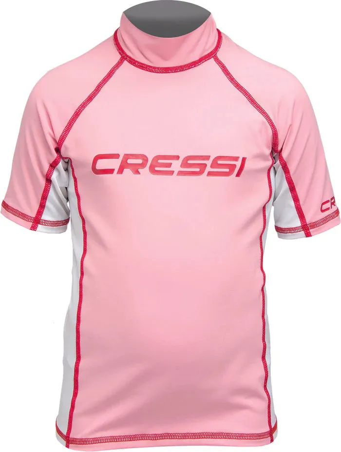 Cressi Short Sleeve Childrens Rashgaurd