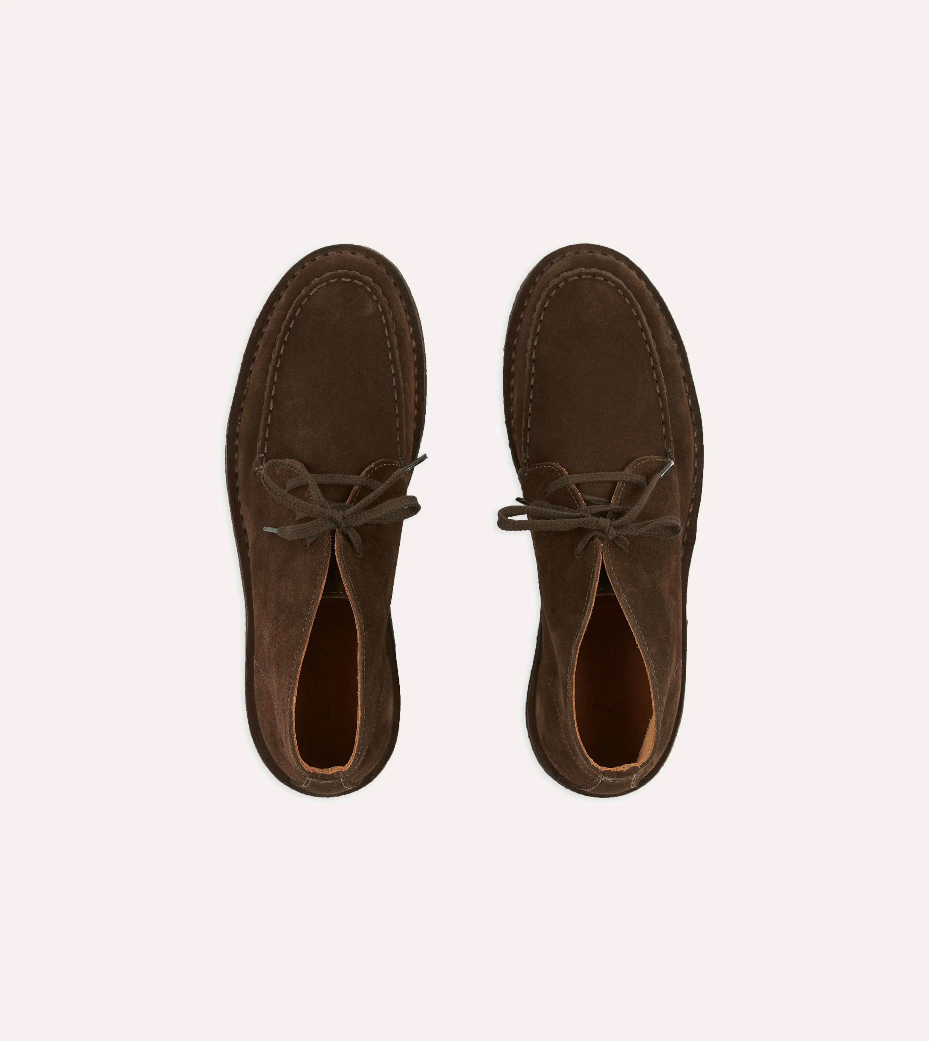 Crosby Moc-Toe Chukka Boot Brown Suede