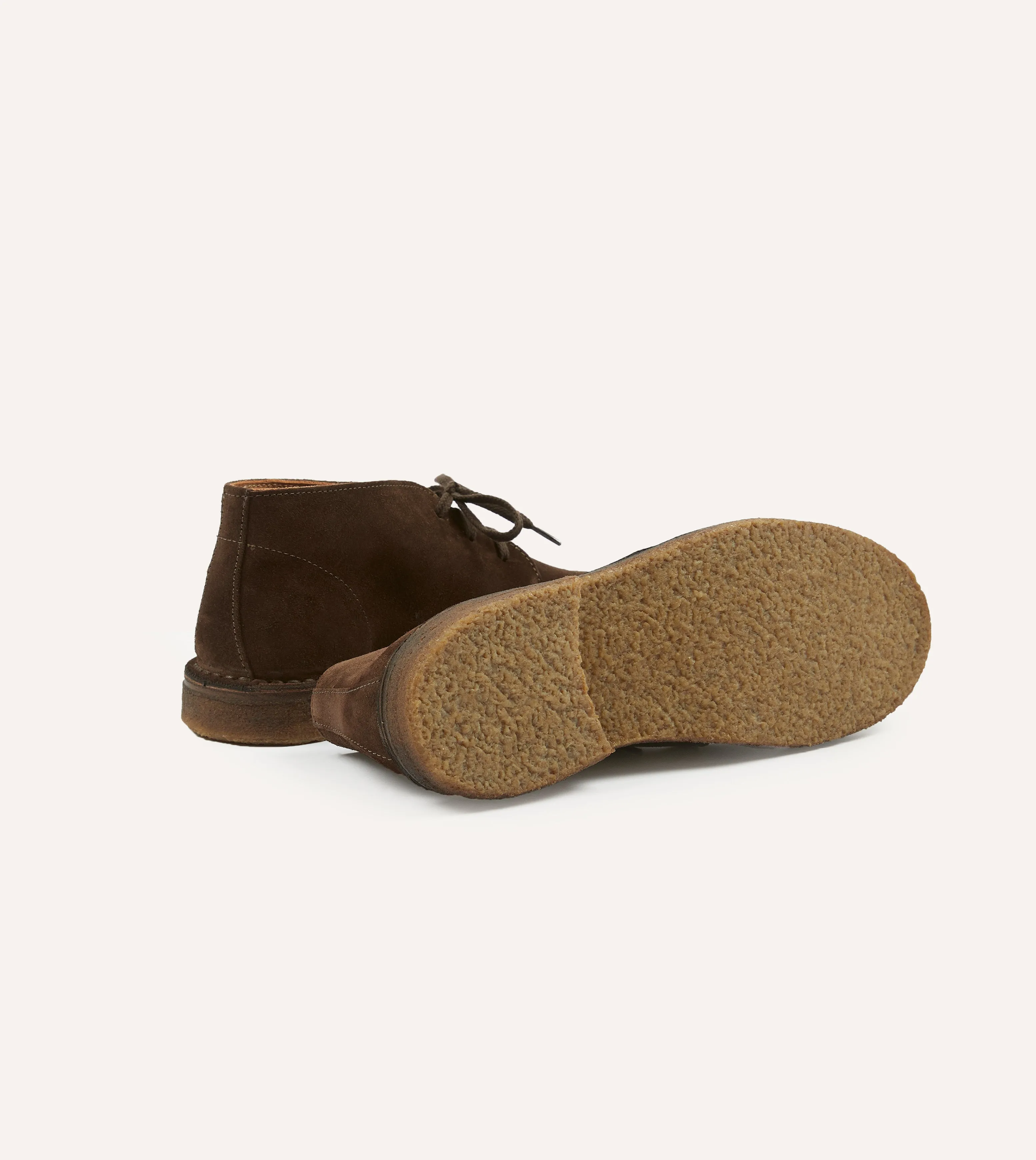 Crosby Moc-Toe Chukka Boot Brown Suede