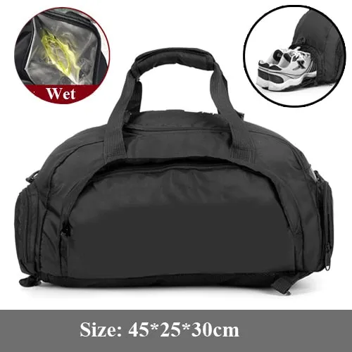 Dry Water Wet Separation Women Fitness Bag