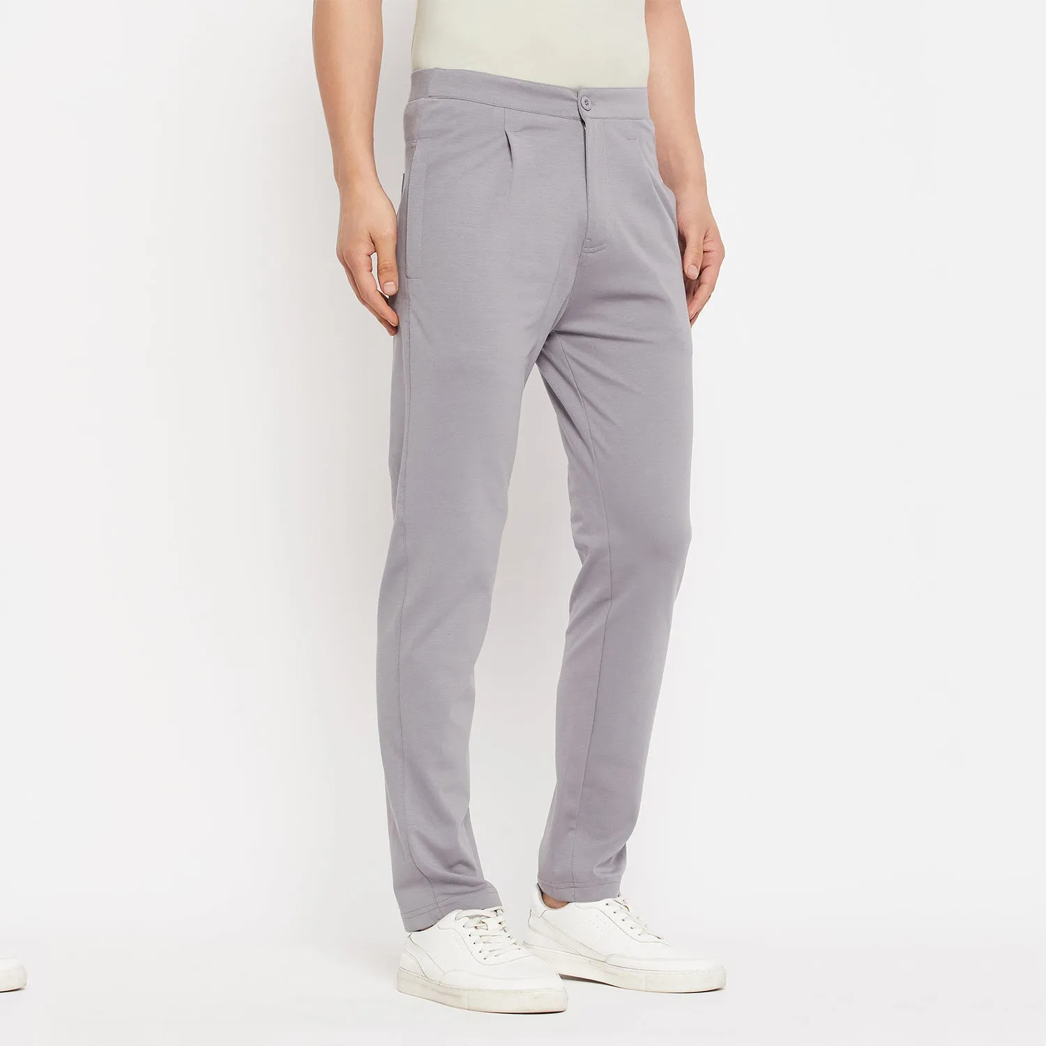 Duke Stardust Men Solid Track Pant (LF5661)