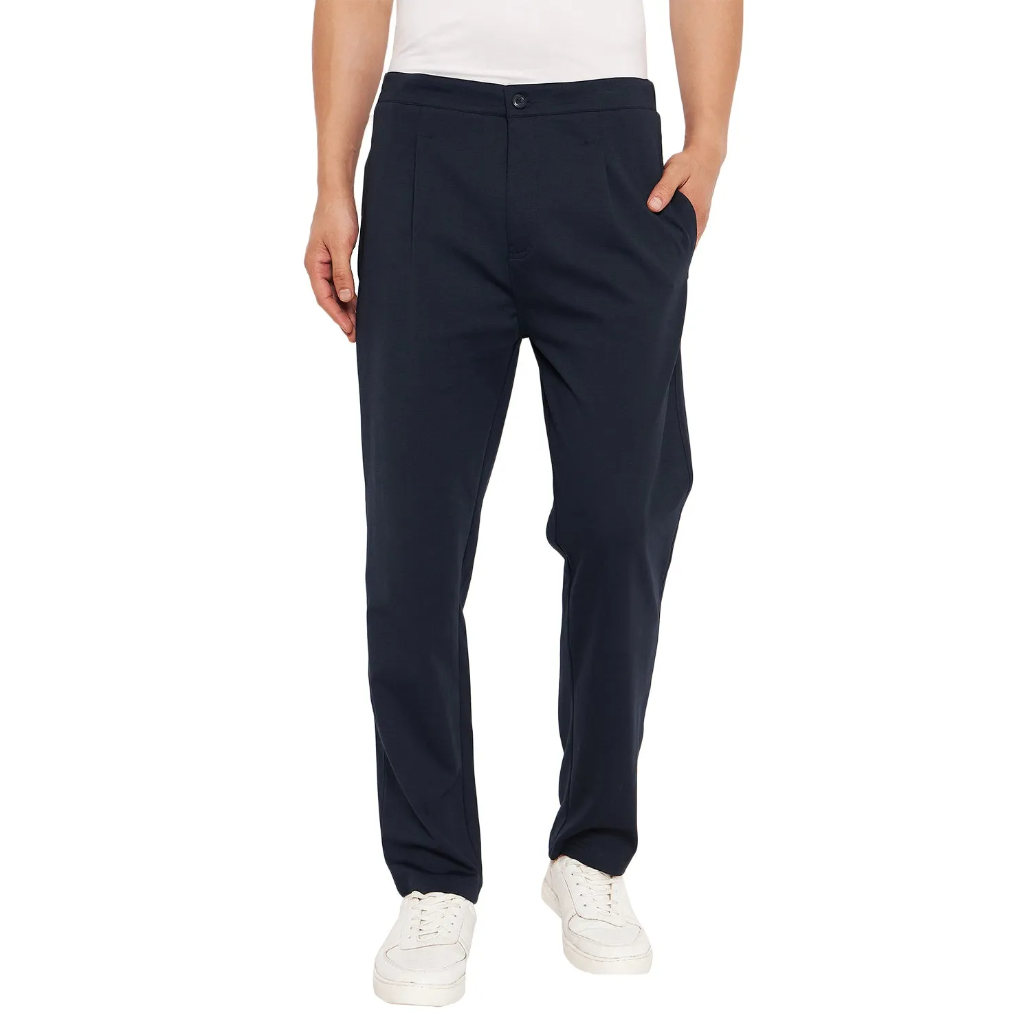 Duke Stardust Men Solid Track Pant (LF5661)