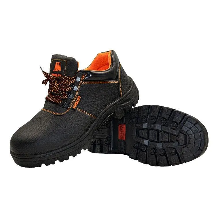 Durable Microfiber Leather Safety Footwear: Impact-Resistant, Puncture-Guard, Slip-Resistant, Long-Lasting