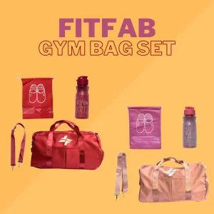 FitFab Gym Bag Set