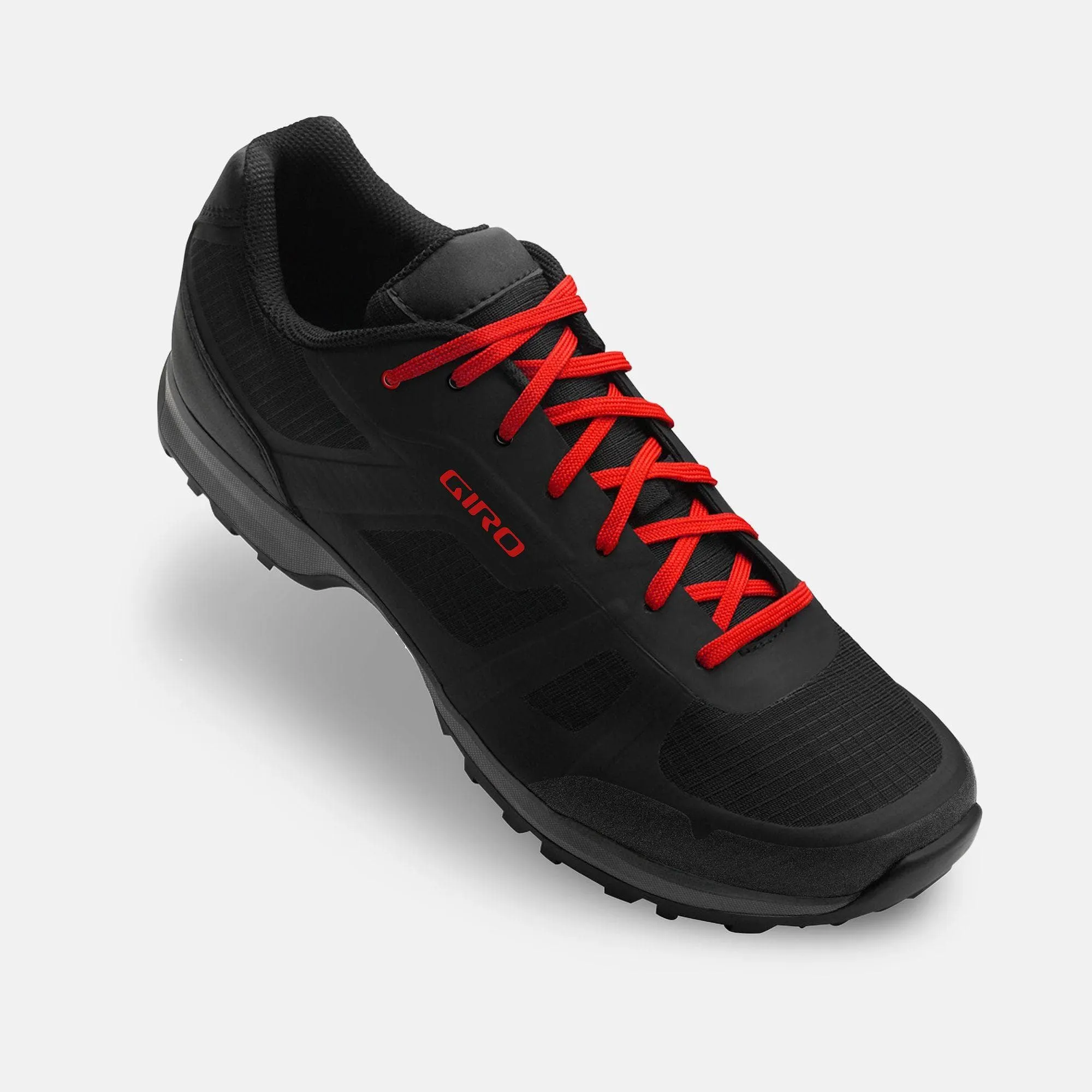 Giro Gauge Mtb Cycling Shoes 2019: Black/Bright Red 40