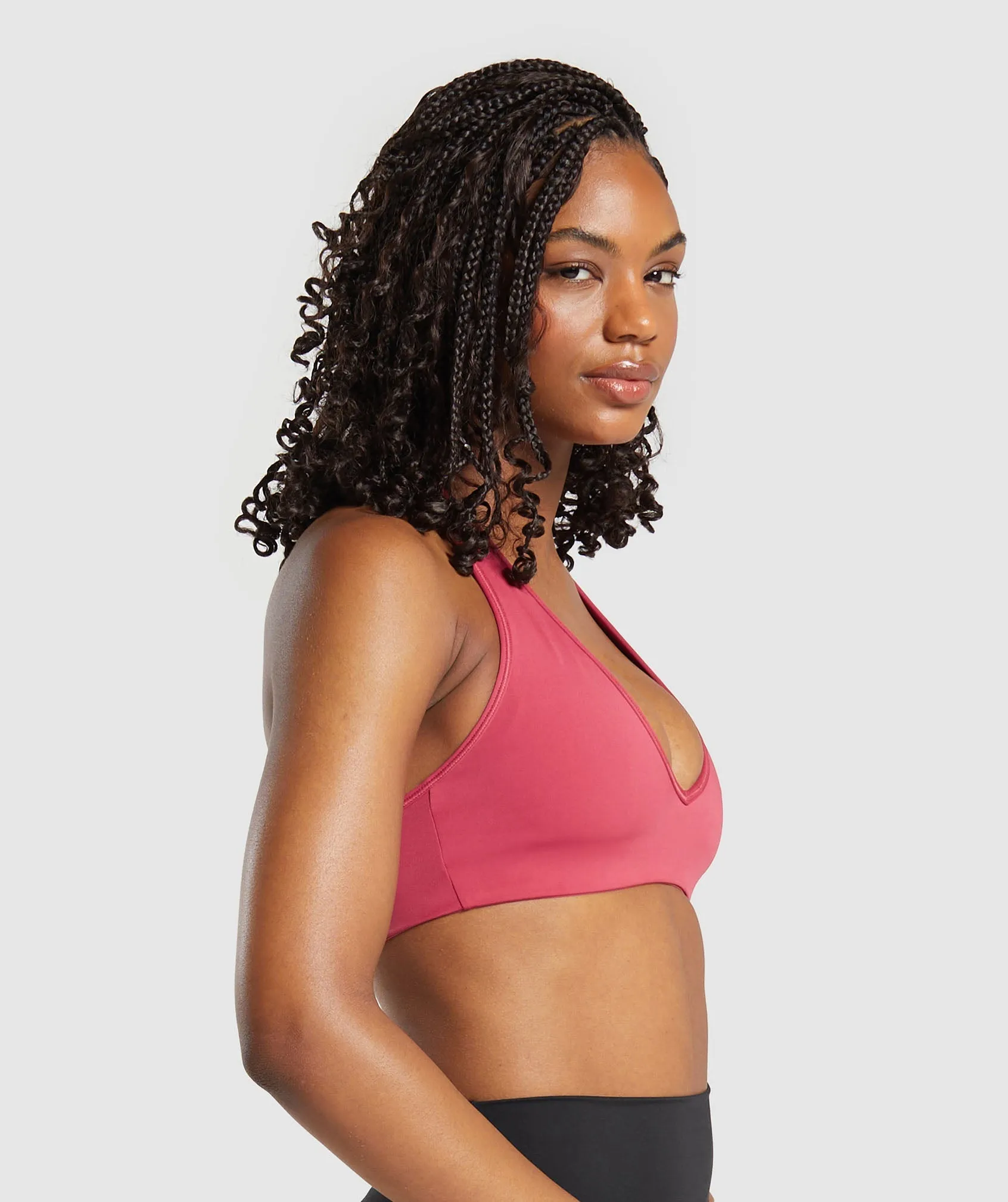 Gymshark Halterneck Sports Bra - Vintage Pink