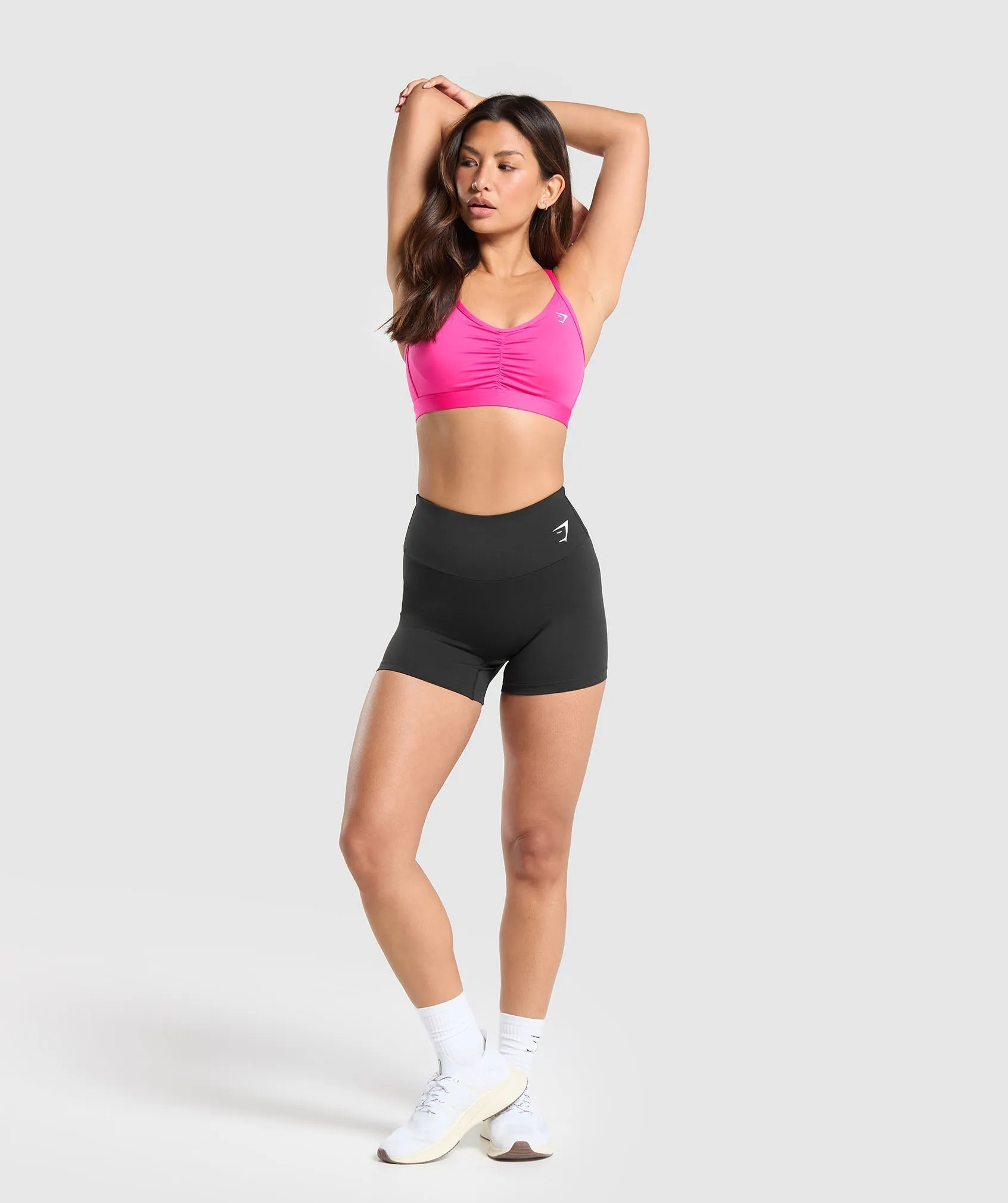 Gymshark Ruched Sports Bra - Valley Pink