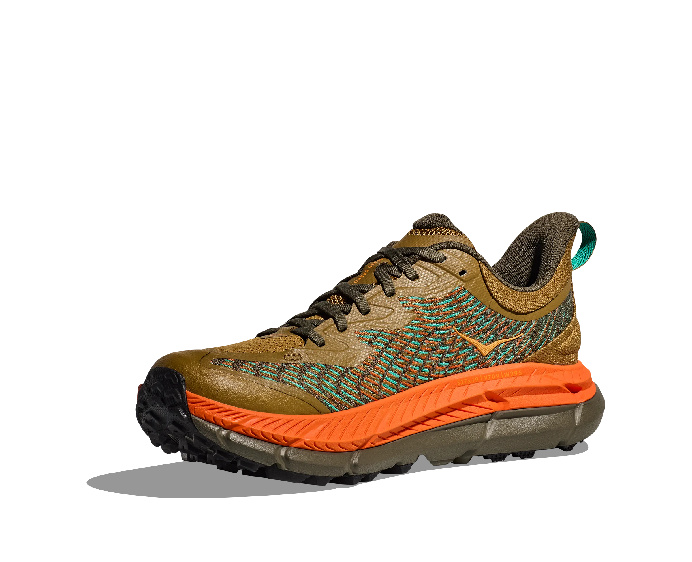 Hoka Men's Mafate Speed 4 (Antique Olive/Squash)