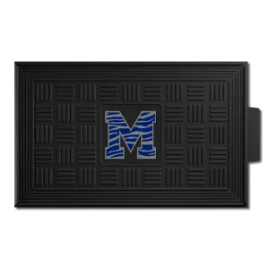 Memphis Tigers Heavy Duty Vinyl Medallion Door Mat - 19.5in. x 31in.