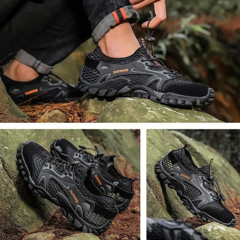 Mens Barefoot Shoes  Water Sneakers Non Slip Hiking Climbing Aqua Shoes Beach Barefoot Upstream Shoes Seaside Shoes