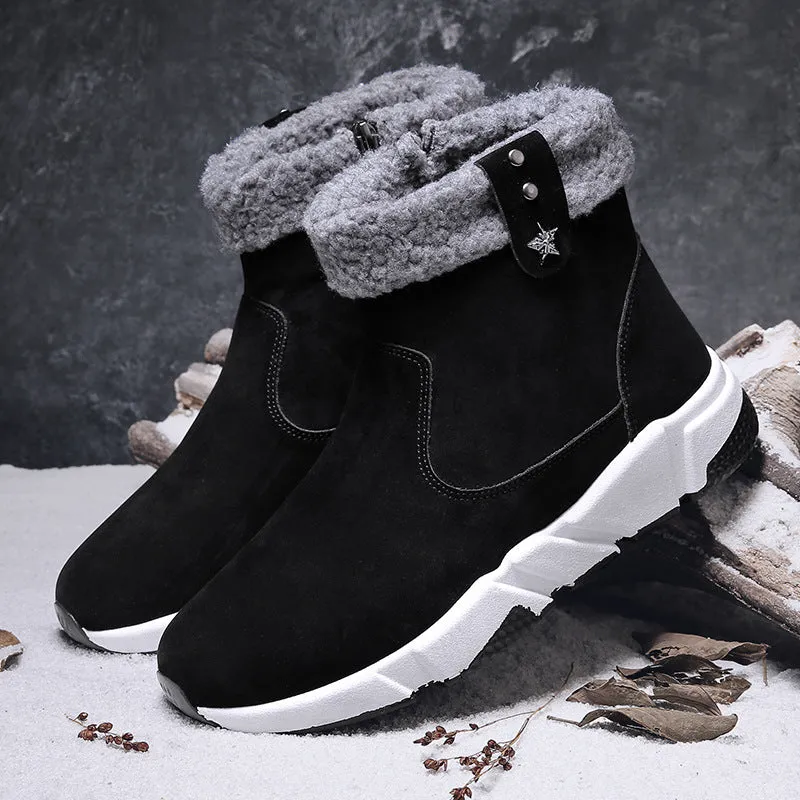 Men's Martin Boots Men's Shoes Autumn and Winter Warm Men's Sports