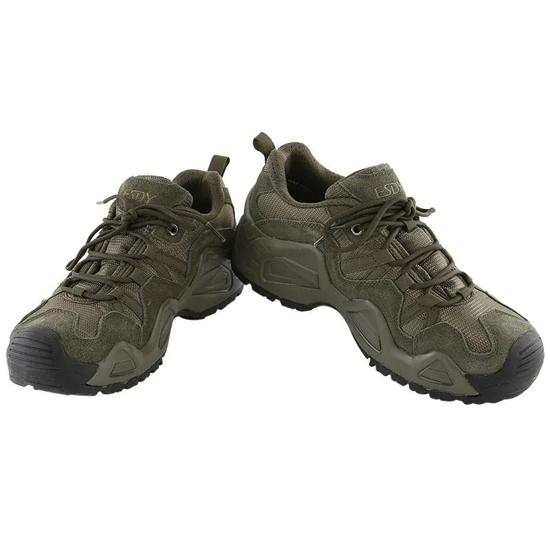 Military Combat Shoes For Men / Men's Breathable Non-slip Shoes For Climbing