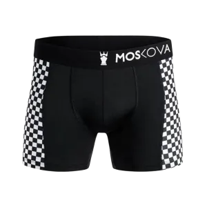 MOSKOVA/ BOXER/ M2S POLYAMIDE - CHECKER BLACK