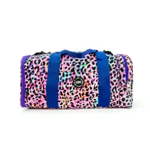 Neon Leopard Duffle Bag