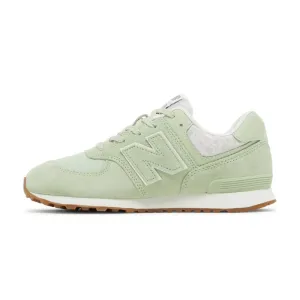 New Balance 574 Core "Floral Avocado Gum" - Boy's GS