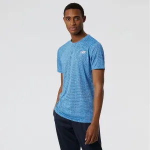 New Balance Tenacity Men Performance T-Shirt Serene Blue