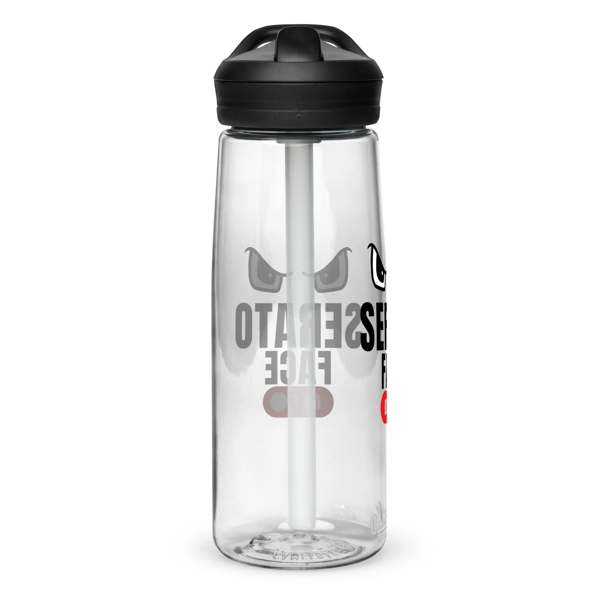 No Serato Face Sports water bottle