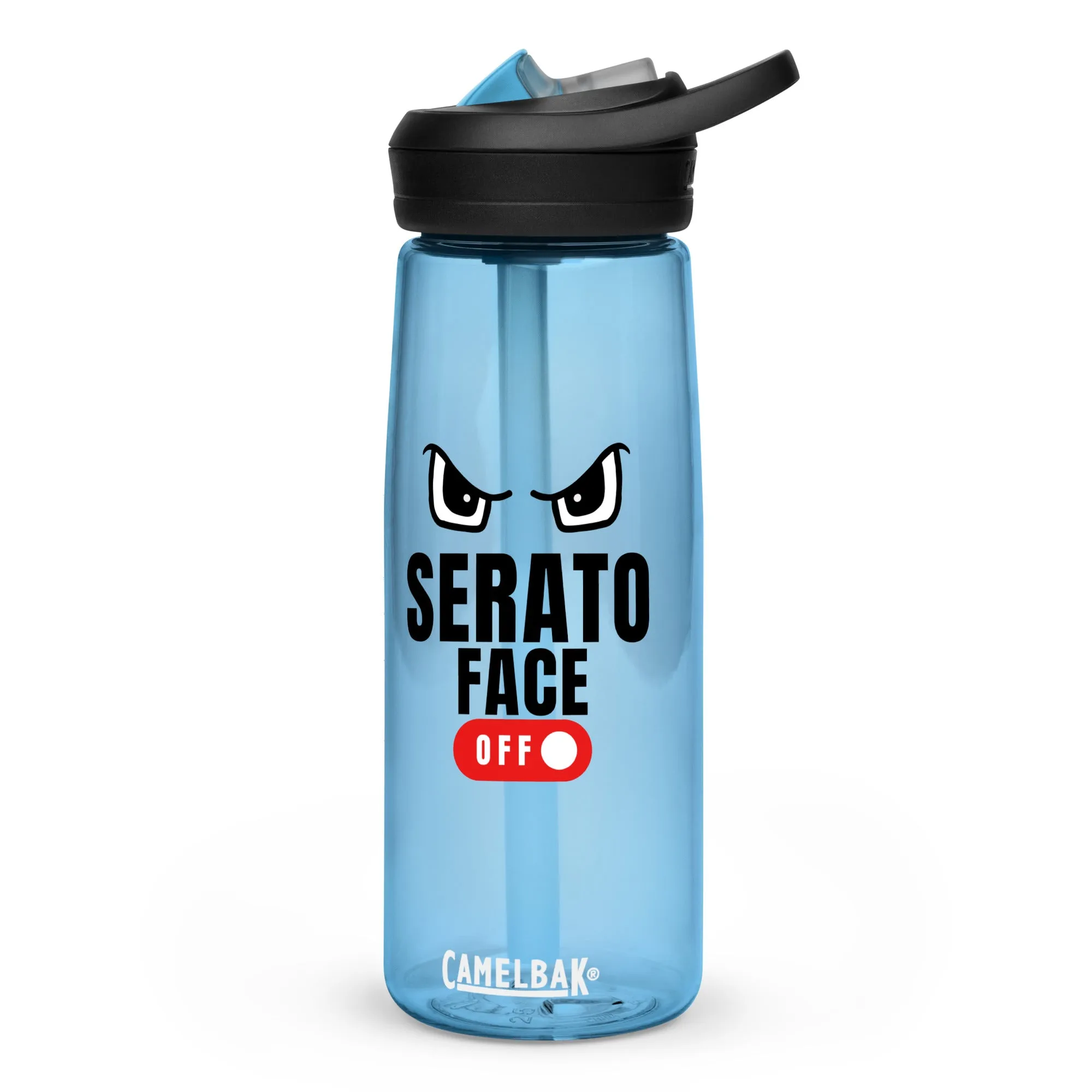 No Serato Face Sports water bottle