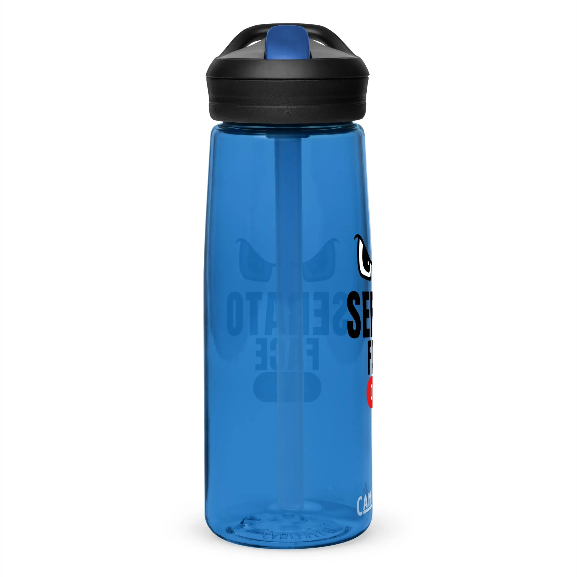 No Serato Face Sports water bottle