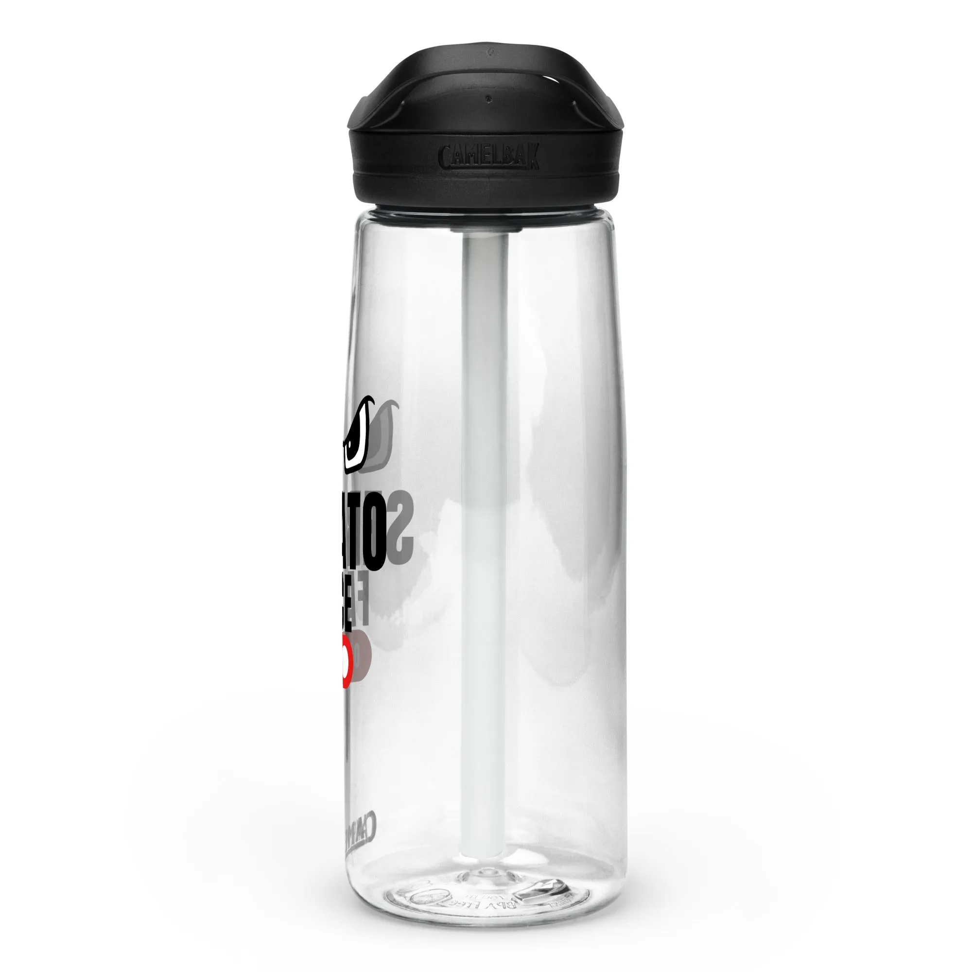 No Serato Face Sports water bottle