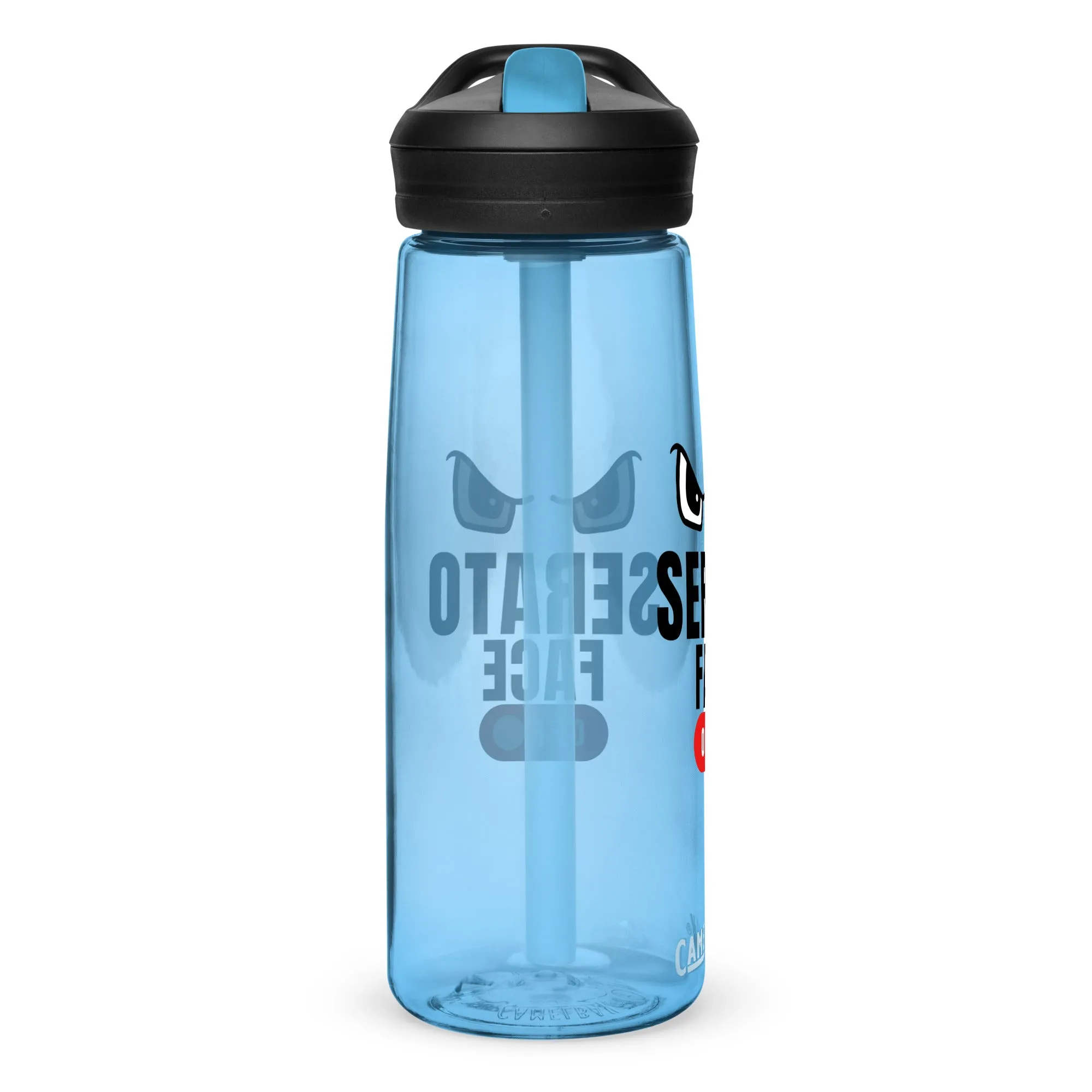 No Serato Face Sports water bottle