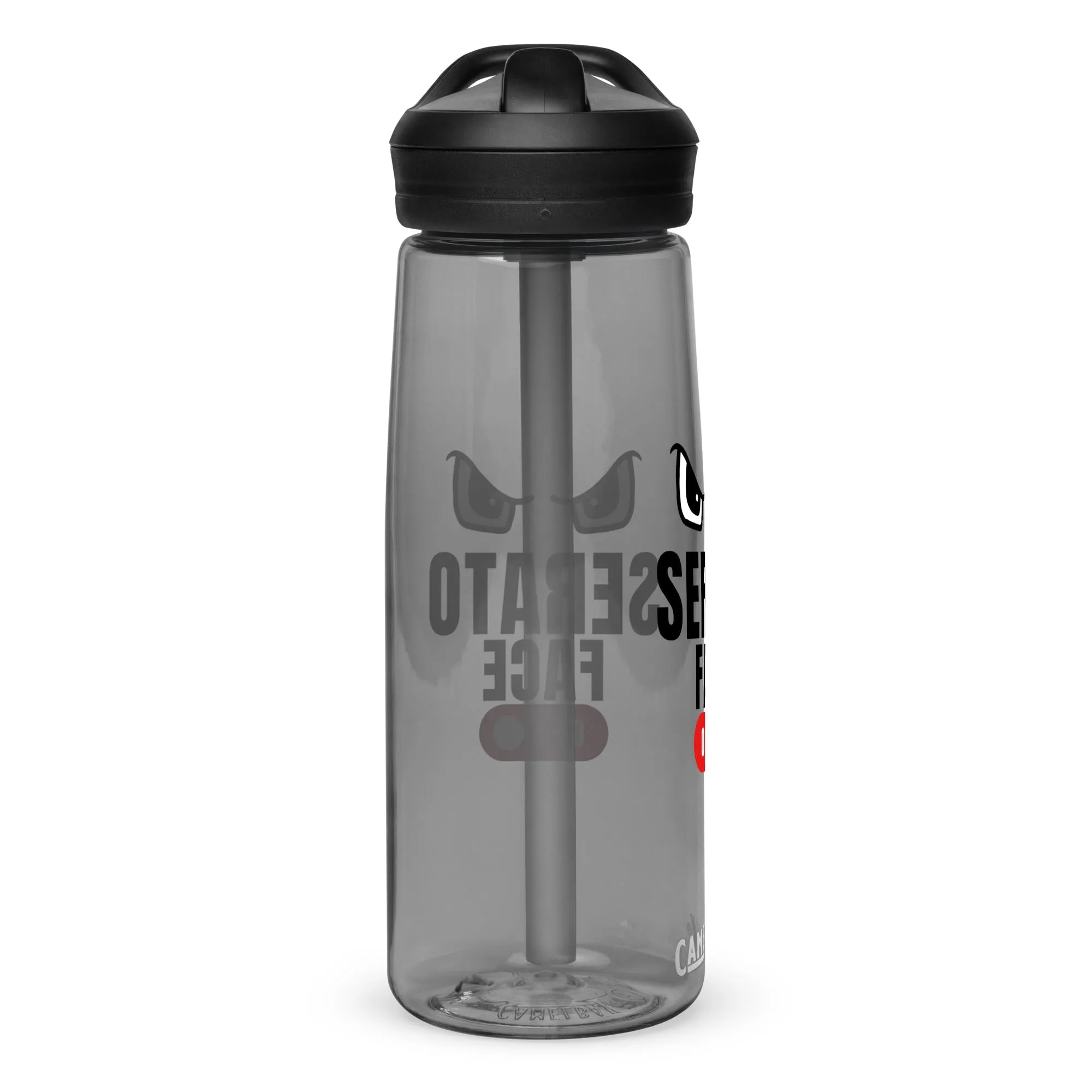 No Serato Face Sports water bottle